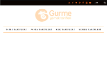 Tablet Screenshot of gurmeyemektarifleri.com